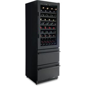 image:imageNewAir 24 Single Zone Beverage amp Wine Fridge  Beverage amp Wine Refrigerator for 49 Bottles or 179 Cans  Freestanding or BuiltIn Under Counter Mini Fridge for Beer Wine amp Soda  Stainless Steel108 Bottles  175 Cans