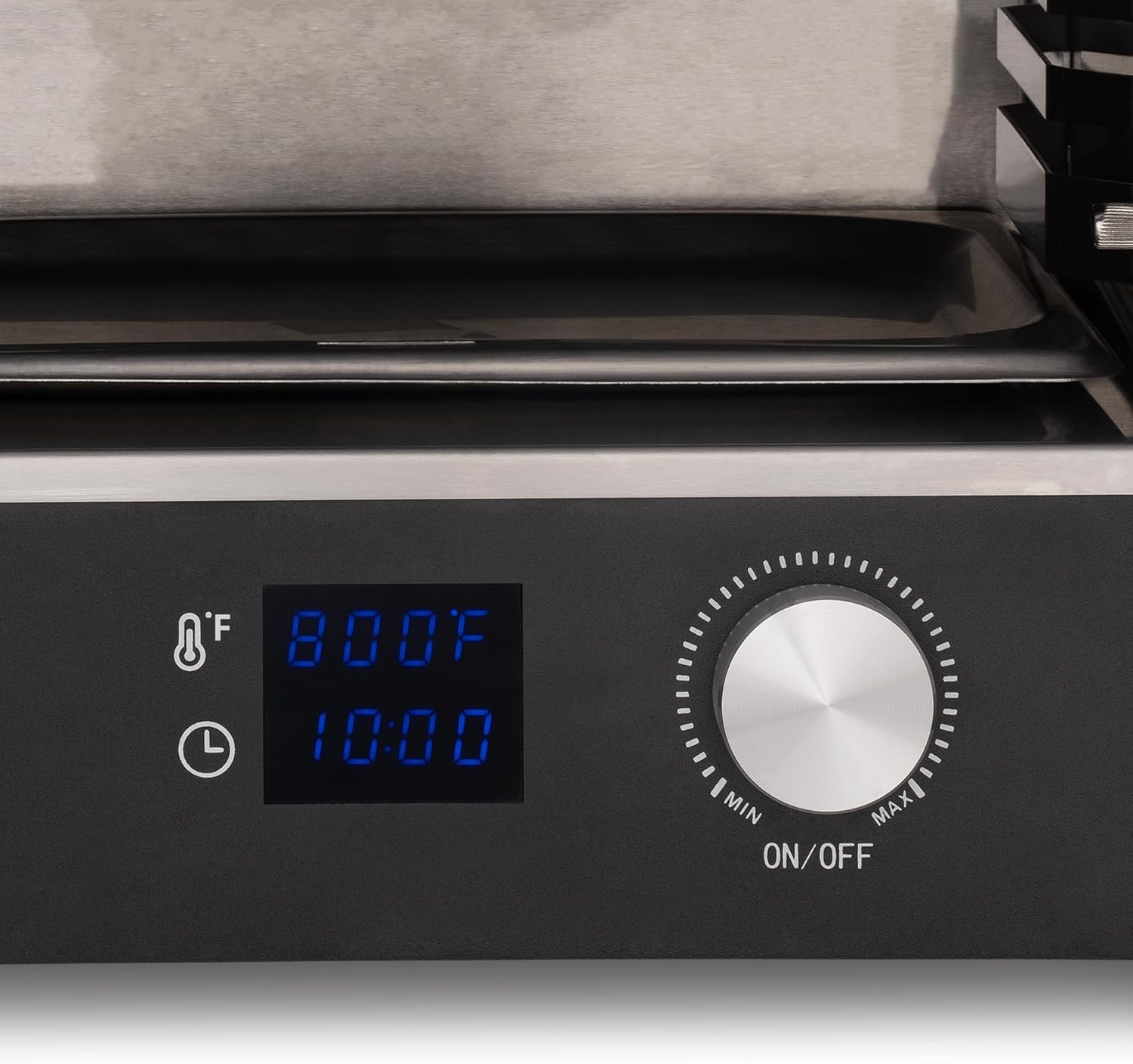 image:imageLuma by Newair Electric Grill for Steaks 1450F Infrared Indoor Smoker with CoolTouch Exterior Portable Countertop BBQ Grill for Kitchen or Patio