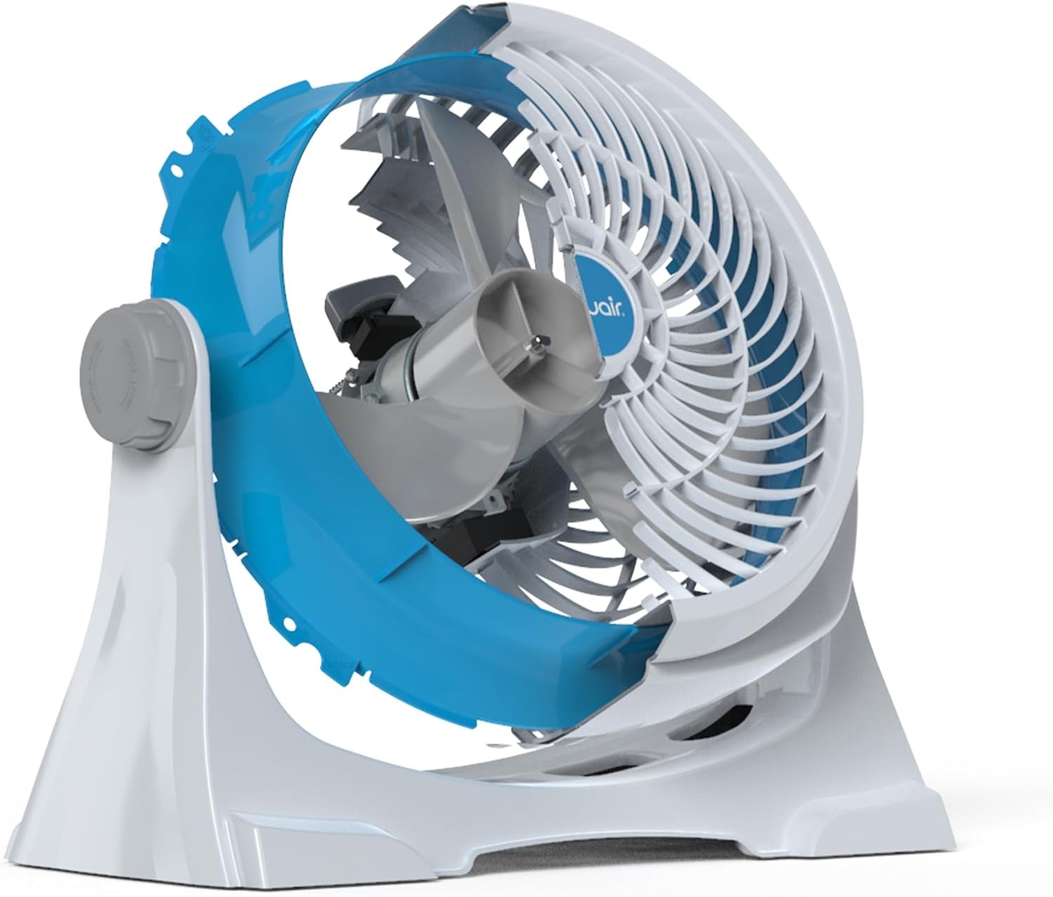 image:imageNewAir 12inch Powerful Air Circulator Portable Fan in White Wall Mountable 360 Pivot Up to 40 ft of High Air Flow at 1010 CFM Small Table Desk Fan Home Office Bedroom White Noise12 Floor Wall Mounted