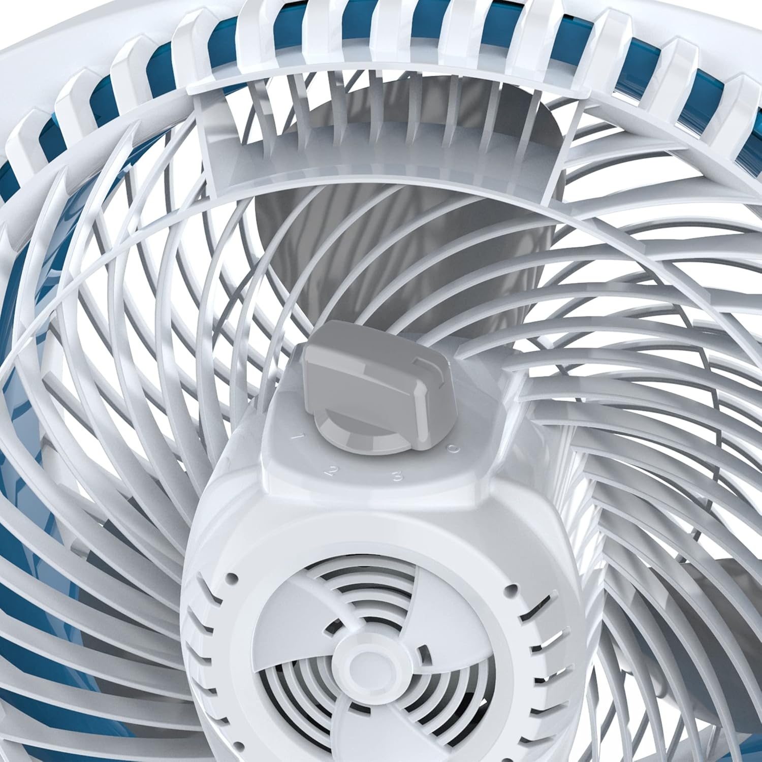 image:imageNewAir 12inch Powerful Air Circulator Portable Fan in White Wall Mountable 360 Pivot Up to 40 ft of High Air Flow at 1010 CFM Small Table Desk Fan Home Office Bedroom White Noise12 Floor Wall Mounted