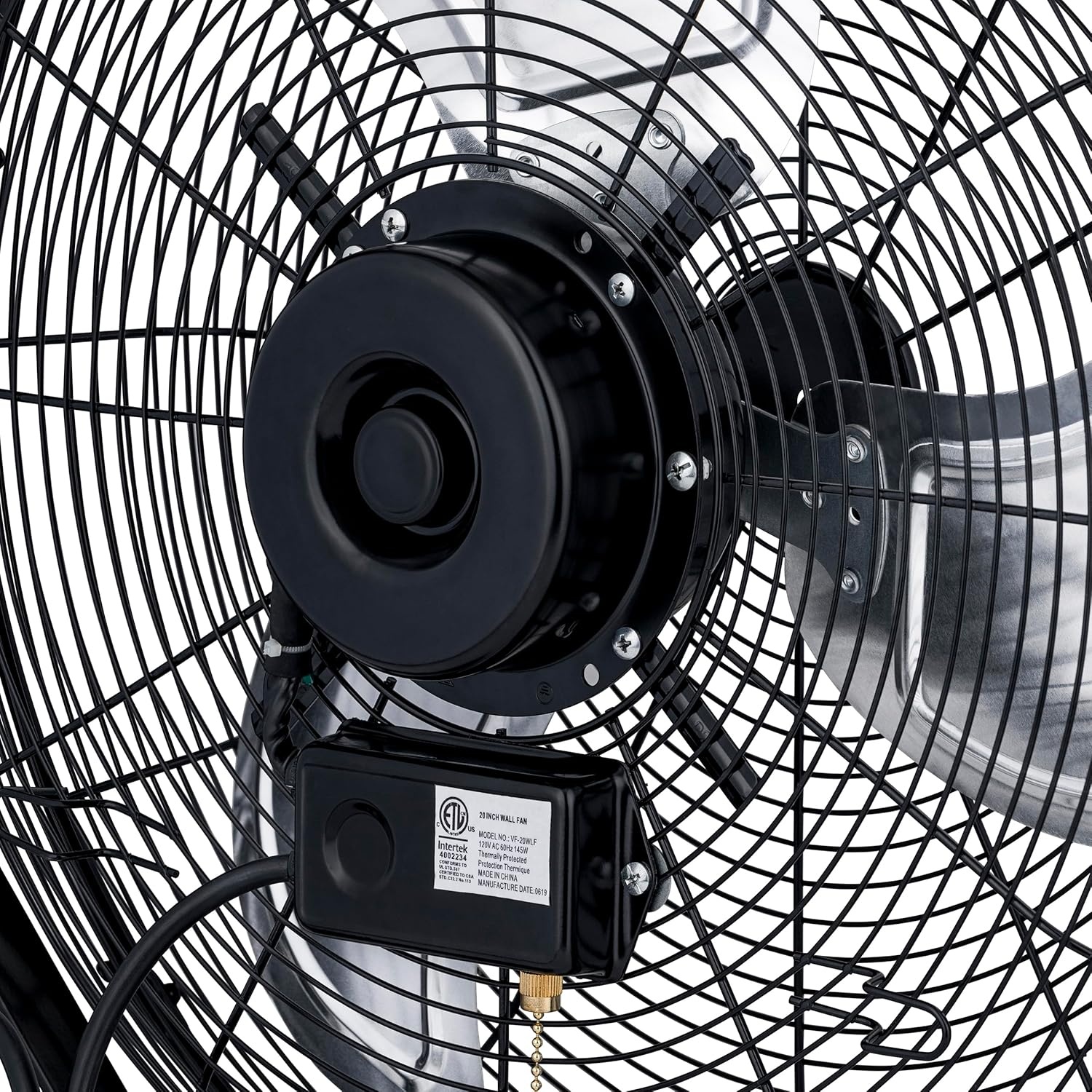image:imageNewAir 18 High Velocity Wall Mounted Fan Industrial Grade with 3000 CFM Airflow 3 Speeds and HeavyDuty Metal Blades Fan for Bedroom Garage Gym amp Home Use