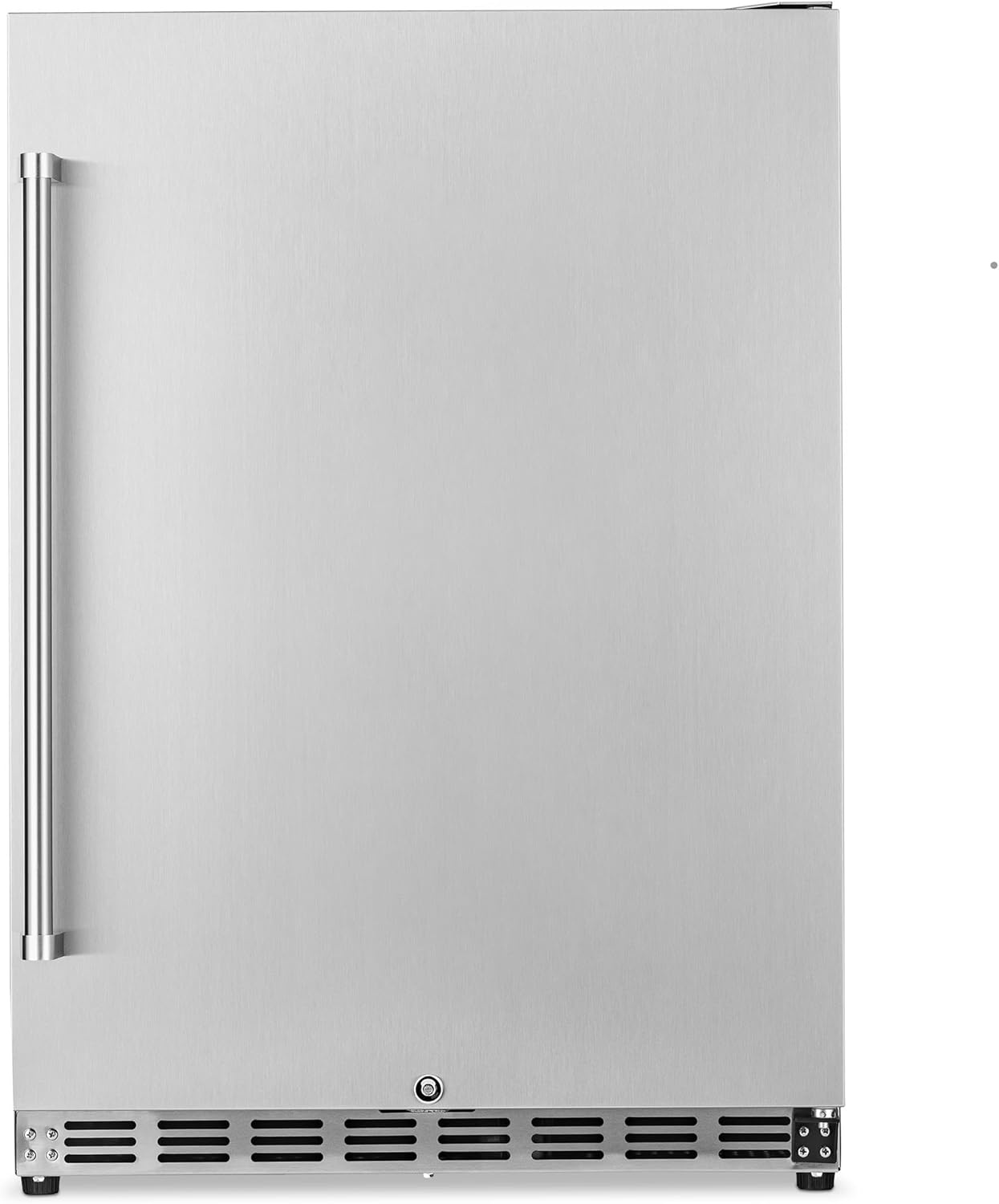 image:imageNewAir 24 Commercial Builtin or Under Counter Refrigerator 53 Cu Ft Weatherproof Outdoor Fridge for Patio Indoor amp Commercial Use Stainless Steel
