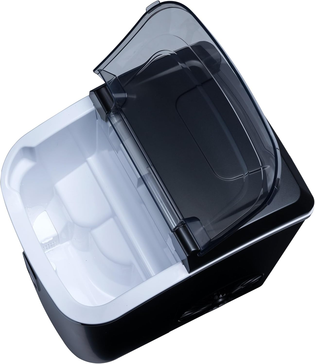 image:imageNewAir Nugget Ice Maker Countertop Portable Ice Machine 26 lbsDay Soft Chewable Nugget Ice in 10 Min Matte Black Compact Design