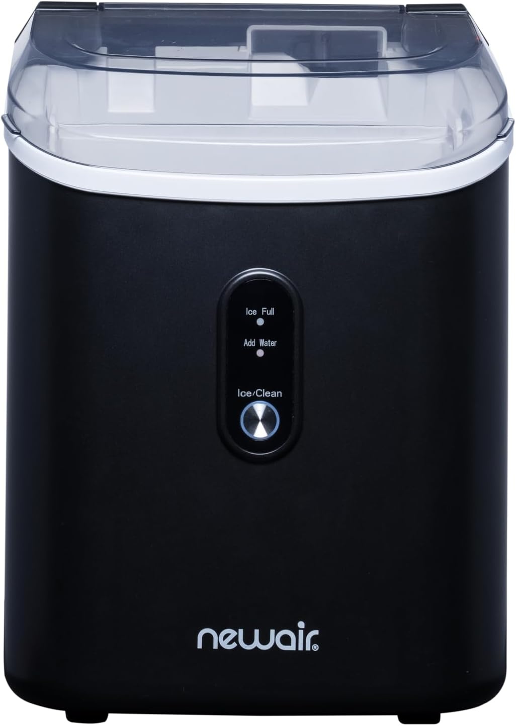 image:imageNewAir Nugget Ice Maker Countertop Portable Ice Machine 26 lbsDay Soft Chewable Nugget Ice in 10 Min Matte Black Compact Design