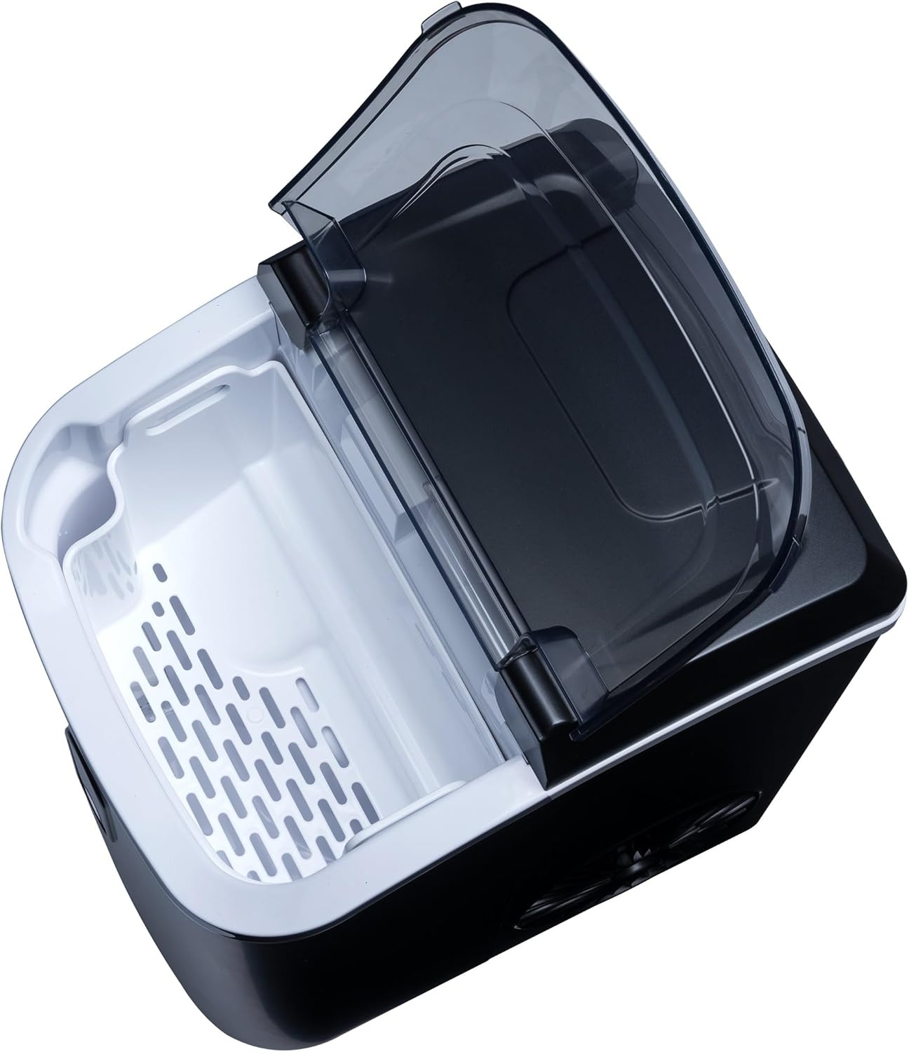 image:imageNewAir Nugget Ice Maker Countertop Portable Ice Machine 26 lbsDay Soft Chewable Nugget Ice in 10 Min Matte Black Compact Design