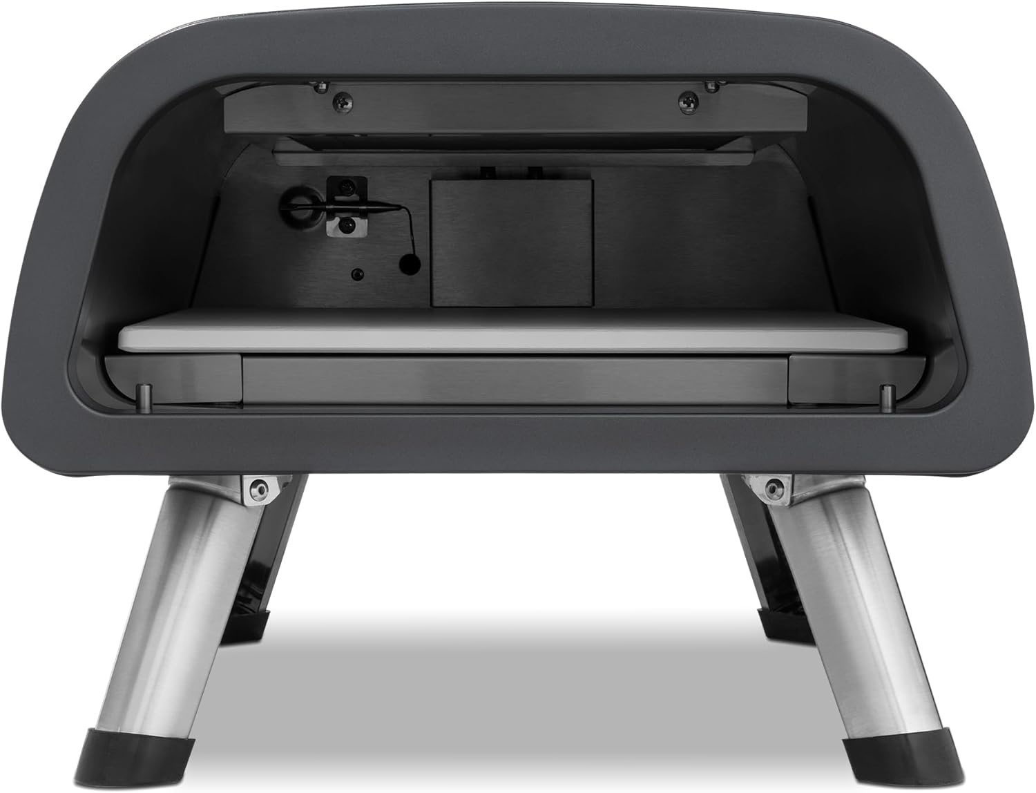 image:imageNewair 12 Portable Electric Pizza Oven 900F Countertop Pizza Maker for Indoor amp Outdoor Use Dual Heating Elements Foldable Legs amp Pizza Stone