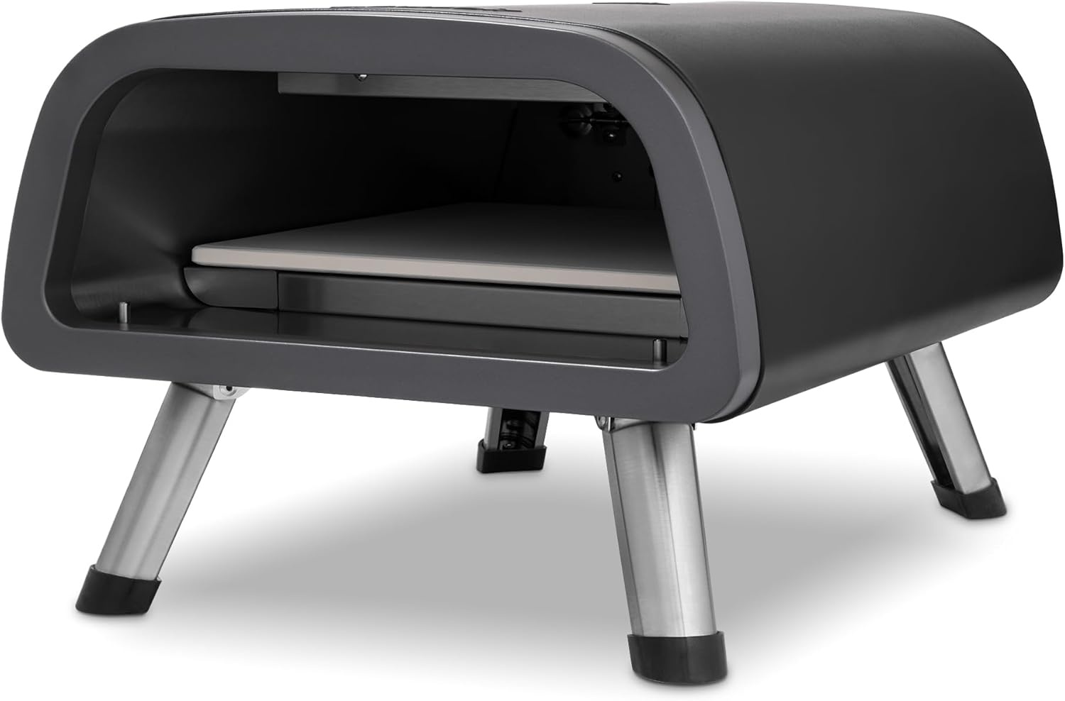 image:imageNewair 12 Portable Electric Pizza Oven 900F Countertop Pizza Maker for Indoor amp Outdoor Use Dual Heating Elements Foldable Legs amp Pizza Stone