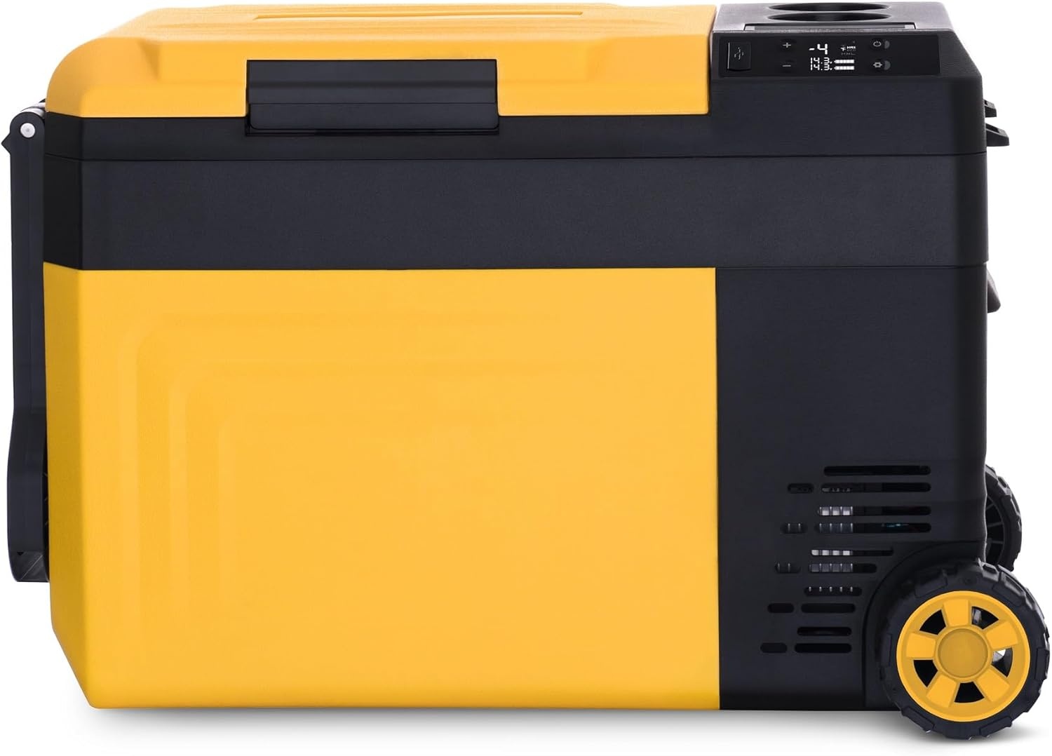image:imageNewair 25 Qt Portable Electric Cooler 12v Car Mini Fridge Hard Lunch Box for Jobsite Workshop Camping Battery Powered Outdoor Cooler by 1820V Dewalt Bosch Makita Milwaukee Tool Batteries