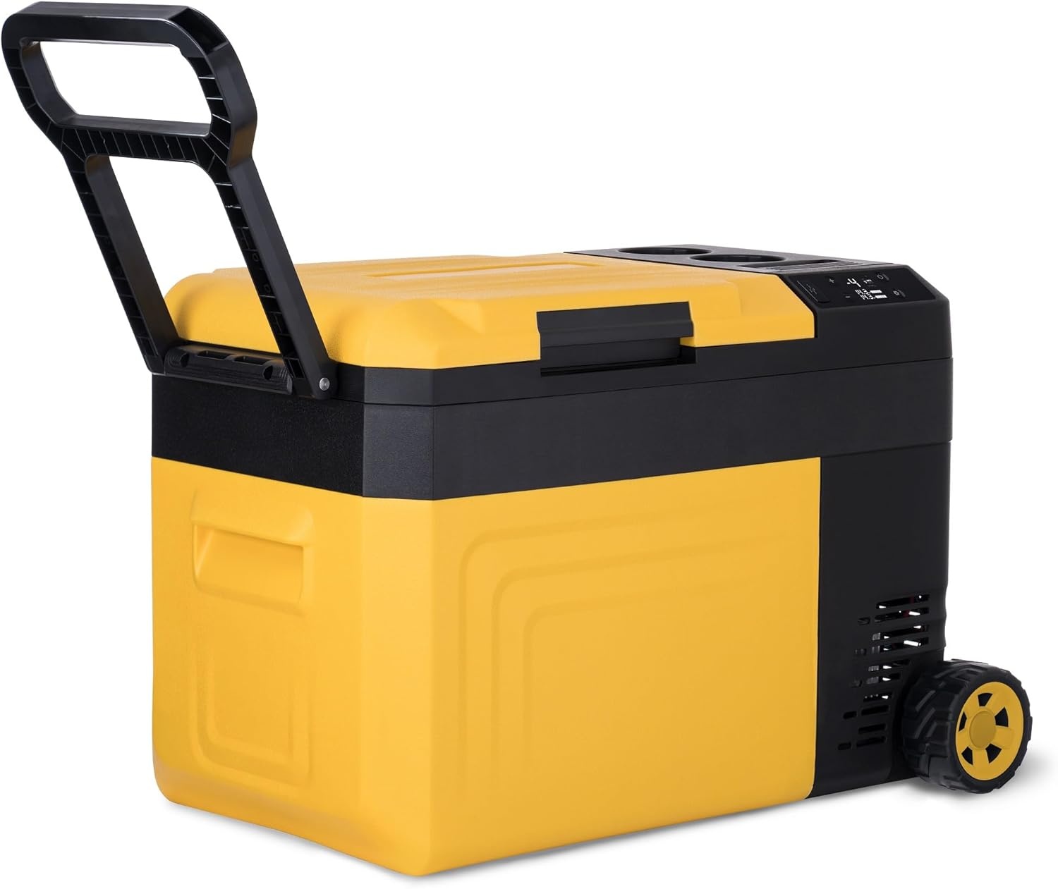 image:imageNewair 25 Qt Portable Electric Cooler 12v Car Mini Fridge Hard Lunch Box for Jobsite Workshop Camping Battery Powered Outdoor Cooler by 1820V Dewalt Bosch Makita Milwaukee Tool Batteries