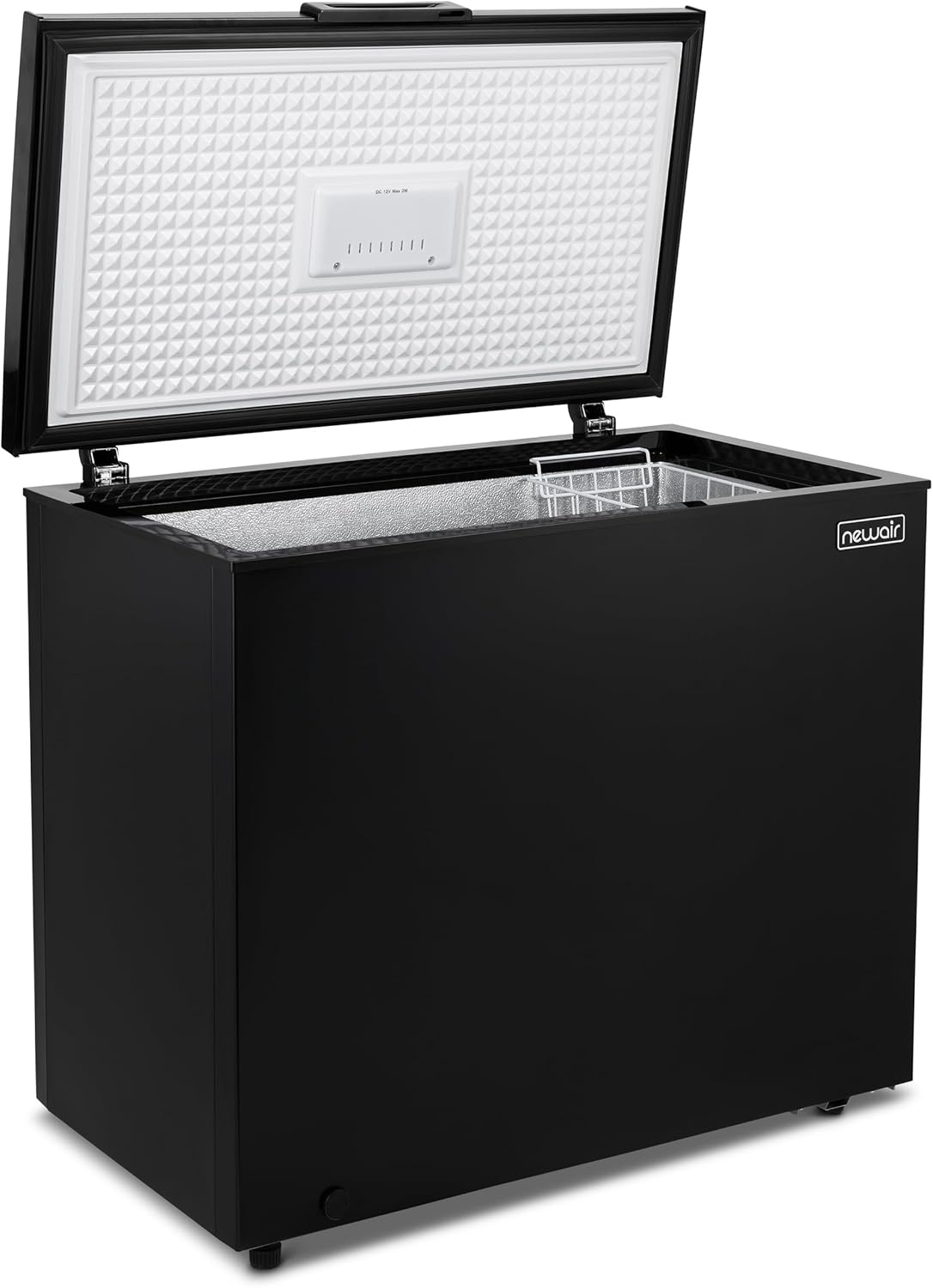image:imageNewair 67 Cu Ft Chest Freezer with Removable Basket Quiet Deep Freezer Digital Temperature Control Top Open Door Alarm Fast Freeze Mode Compact Freezer Garage Storage Cool GrayMatte Black