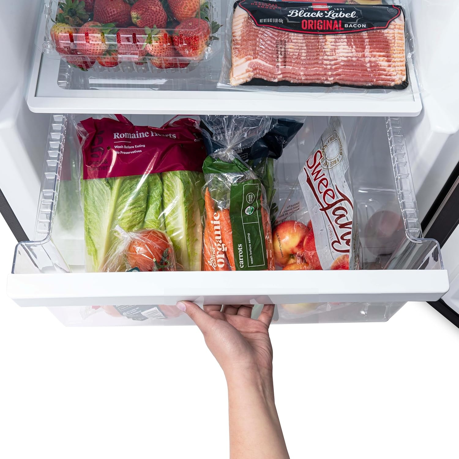 image:imageNewair Upright Freezer 138 Cu Ft GarageReady Stand Up Freezer with Digital Controls Auto Defrost Fast Freeze Mode amp LED Lighting Stainless Steel