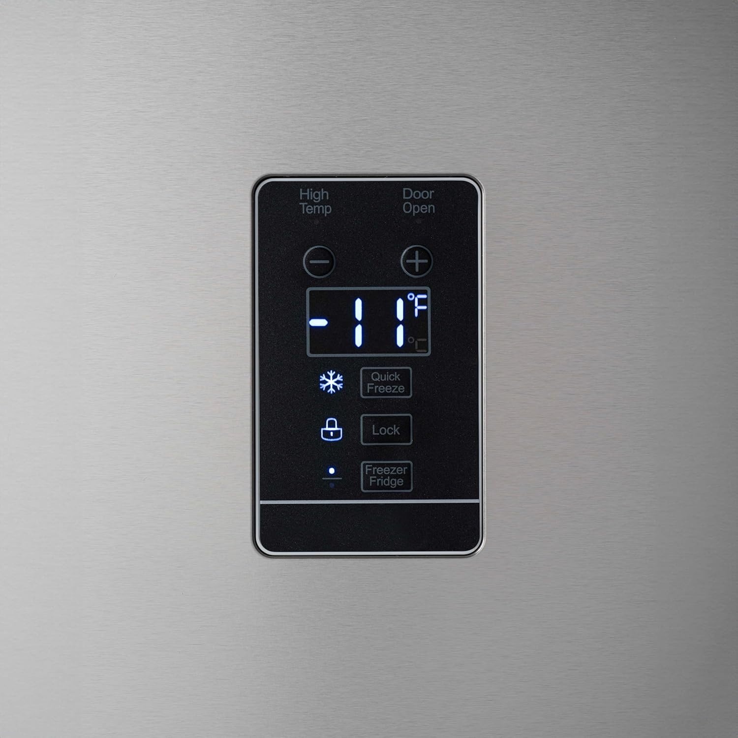 image:imageNewair Upright Freezer 138 Cu Ft GarageReady Stand Up Freezer with Digital Controls Auto Defrost Fast Freeze Mode amp LED Lighting Stainless Steel