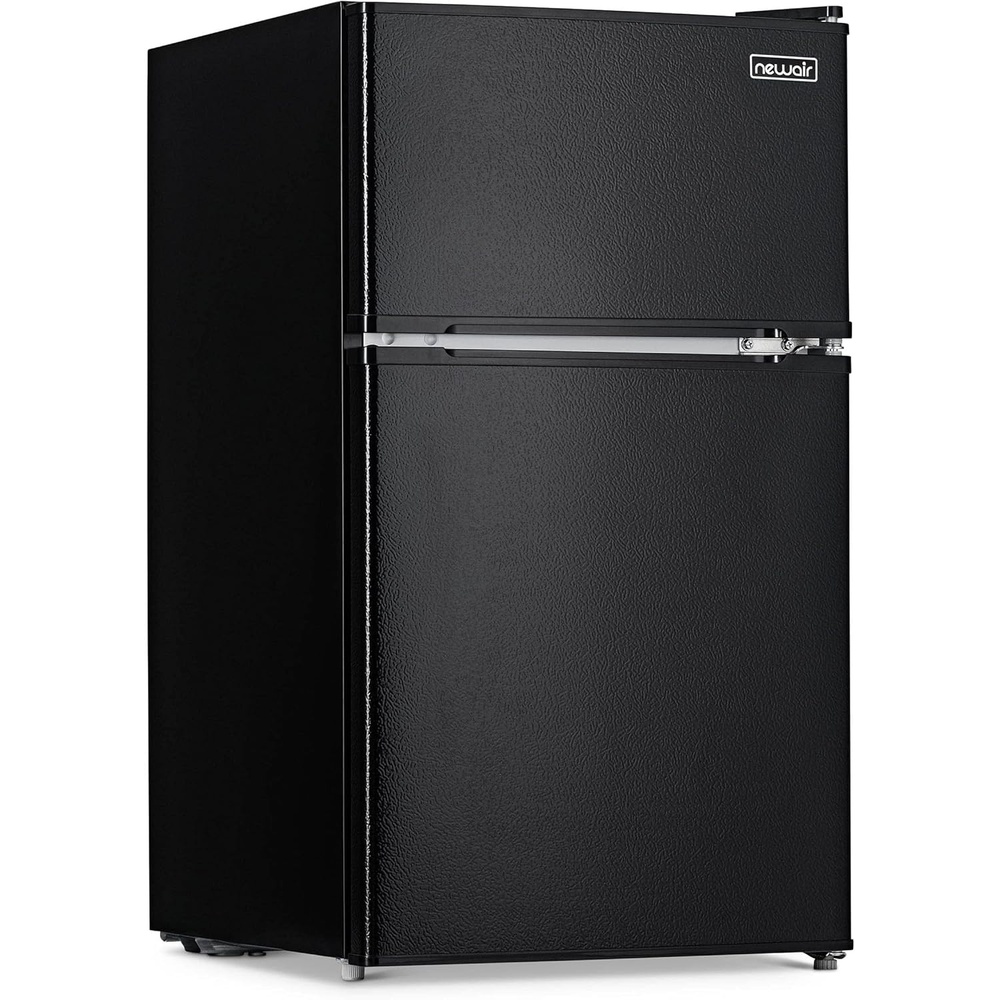 image:imageNewAir 33 Cu Ft Compact Mini Fridge with Chiller Compartment Energy Star Certified Single Door Refrigerator Can Dispenser Perfect for Dorm Rooms Bedrooms Home Offices and RV VansBlack