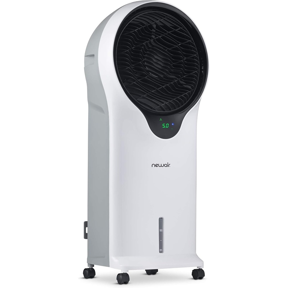 image:imageNewair Evaporative Air Cooler AC Portable Air Conditioner Alternative with 470 CFM Airflow Room Cooling Fan for Bedroom Garage amp Indoor Use White