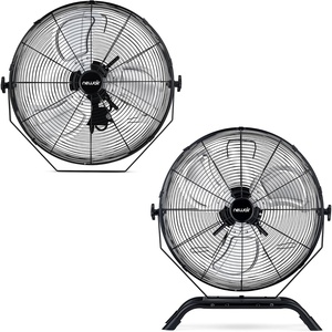 image:imageNewAir 18 2in1 High Velocity Fan Floor or Wall Mounted  WeatherResistant with 4000 CFM Airflow 3 Speeds and HeavyDuty Blades  Fan for Garage Workshop Patio amp Outdoor Use