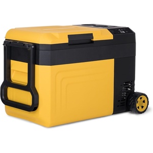 image:imageNewair 25 Qt Portable Electric Cooler 12v Car Mini Fridge Hard Lunch Box for Jobsite Workshop Camping  Battery Powered Outdoor Cooler by 1820V Dewalt Bosch Makita Milwaukee Tool Batteries