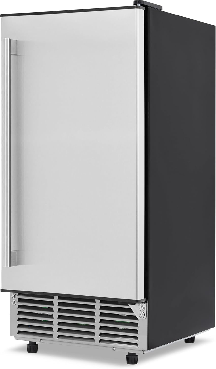 image:imageNewair 15 Commercial Nugget Ice Maker Freestanding or Builtin Under Counter Ice Maker with 80 lbsDay Production for Home Bar Kitchen amp Restaurant Use Stainless Steel