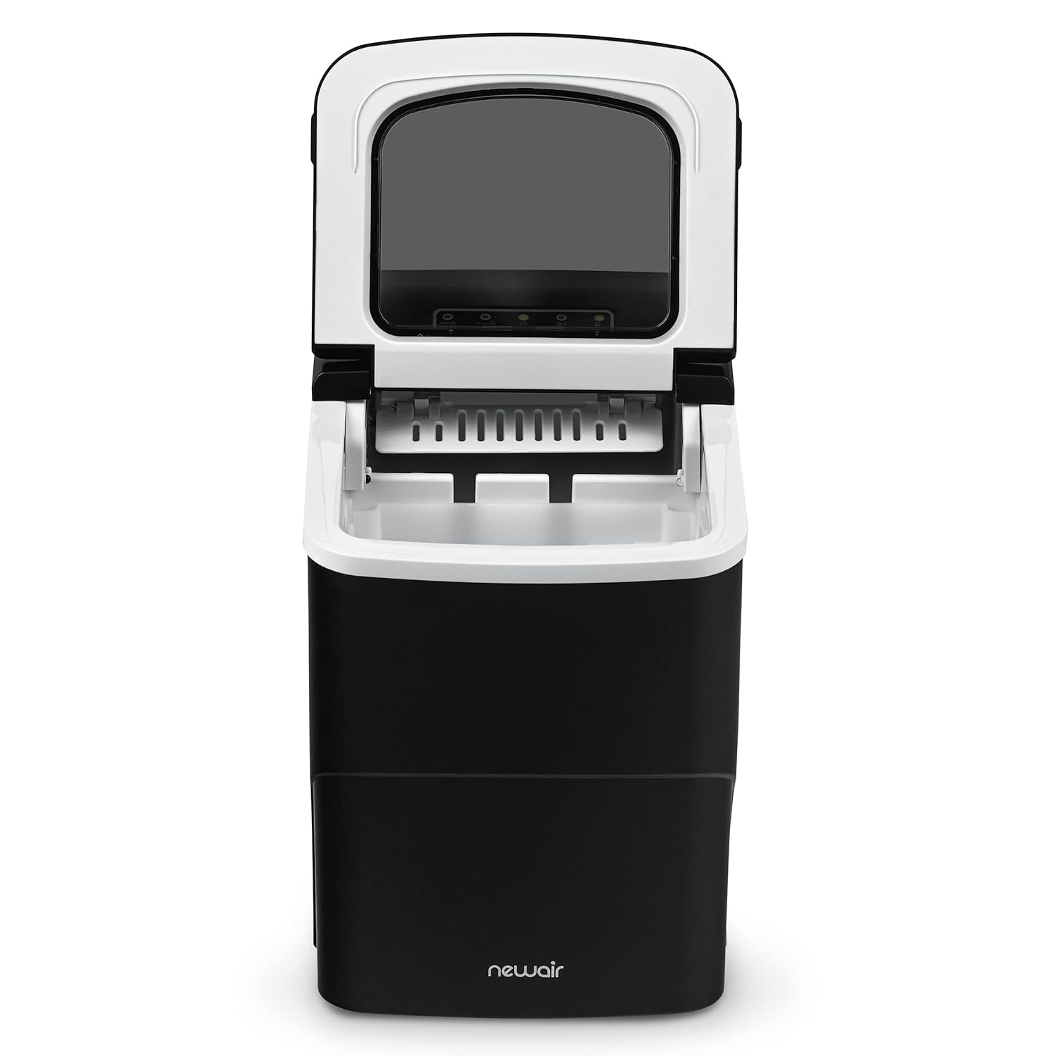 image:imageNewair Mini Bullet Ice Maker Countertop 26 lbsDay Portable Ice Machine SpaceSaving Ice Maker for Home Office amp RV Stainless SteelMatte Black