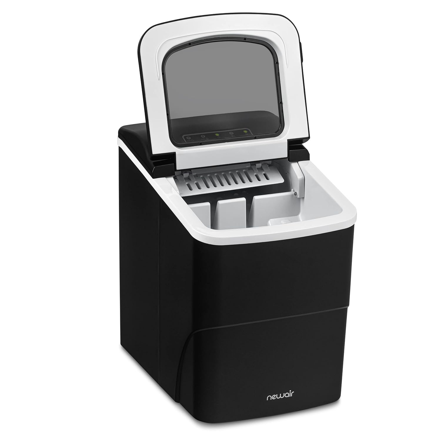 image:imageNewair Mini Bullet Ice Maker Countertop 26 lbsDay Portable Ice Machine SpaceSaving Ice Maker for Home Office amp RV Stainless SteelMatte Black