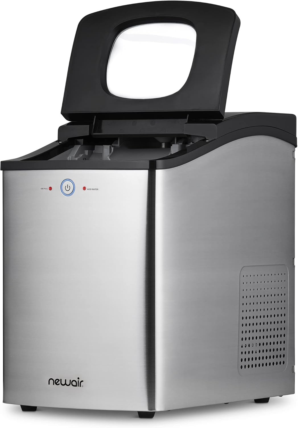 image:imageNewair Nugget Ice Maker Sonic Speed Countertop Crunchy Ice Pellet Machine 45 lbs of Ice a Day Stainless Steel SelfCleaning Function and BPAFree Parts Perfect for Home Kitchen and More