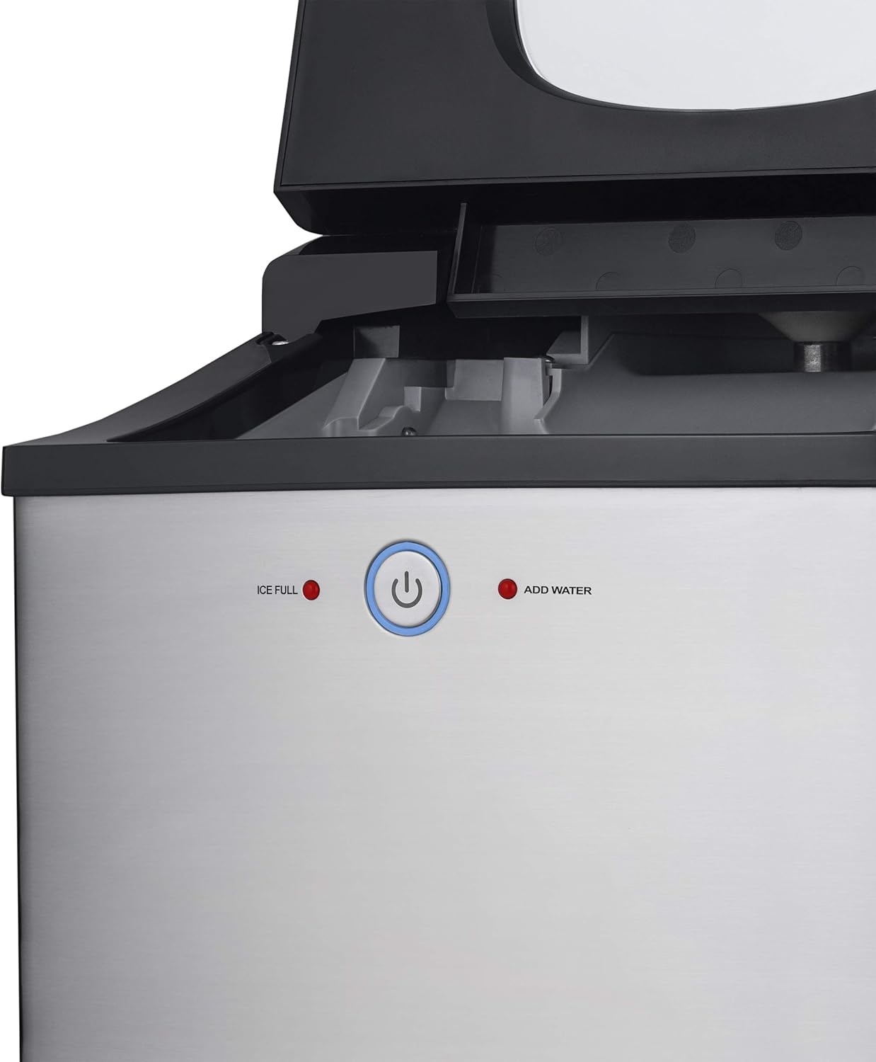 image:imageNewair Nugget Ice Maker Sonic Speed Countertop Crunchy Ice Pellet Machine 45 lbs of Ice a Day Stainless Steel SelfCleaning Function and BPAFree Parts Perfect for Home Kitchen and More