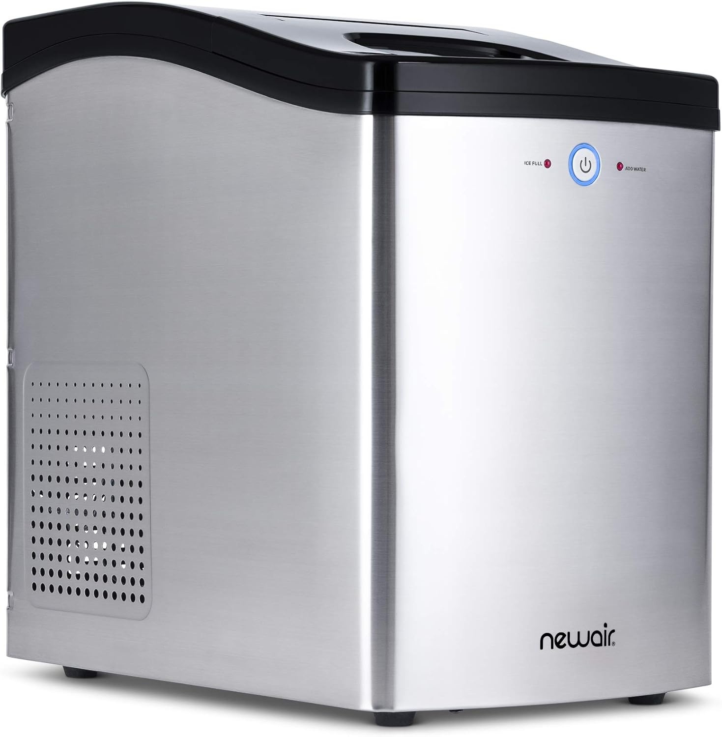 image:imageNewair Nugget Ice Maker Sonic Speed Countertop Crunchy Ice Pellet Machine 45 lbs of Ice a Day Stainless Steel SelfCleaning Function and BPAFree Parts Perfect for Home Kitchen and More