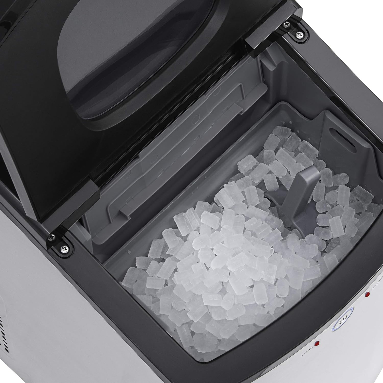 image:imageNewair Nugget Ice Maker Sonic Speed Countertop Crunchy Ice Pellet Machine 45 lbs of Ice a Day Stainless Steel SelfCleaning Function and BPAFree Parts Perfect for Home Kitchen and More