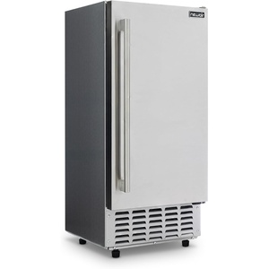 image:imageNewair 15 Undercounter Nugget Ice Maker Pebble Ice Maker Producing 66 lbs Daily Builtin or Freestanding in Stainless Steel Sonic Ice Makers for Home Bar Restaurant