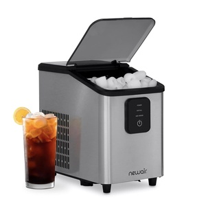 image:imageNewair Mini Bullet Ice Maker Countertop  26 lbsDay Portable Ice Machine  SpaceSaving Ice Maker for Home Office amp RV  Stainless SteelStainless Steel