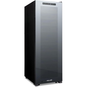 image:imageNewAir Shadow Series Wine Cooler Refrigerator 56 Bottles Dual Temperature Zones Freestanding Mirrored Wine and Beverage Fridge with DoubleLayer Tempered Glass Door amp Compressor Cooling for Wine56 bottle