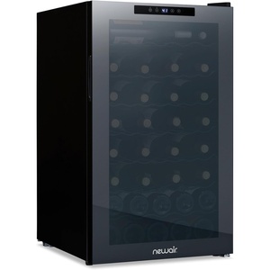 image:imageNewAir Shadow Series Wine Cooler Refrigerator 56 Bottles Dual Temperature Zones Freestanding Mirrored Wine and Beverage Fridge with DoubleLayer Tempered Glass Door amp Compressor Cooling for Wine51 Bottle